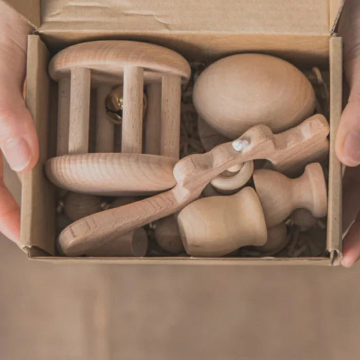 Coffret Naissance - CuddleSet™ - Bois