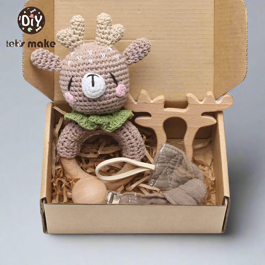 Coffret Naissance - CuddleSet™ - Renne