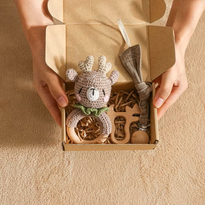 Coffret Naissance - CuddleSet™ - Renne