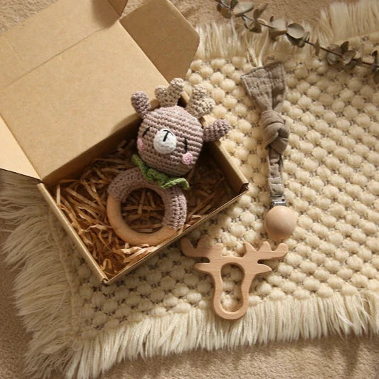 Coffret Naissance - CuddleSet™ - Renne