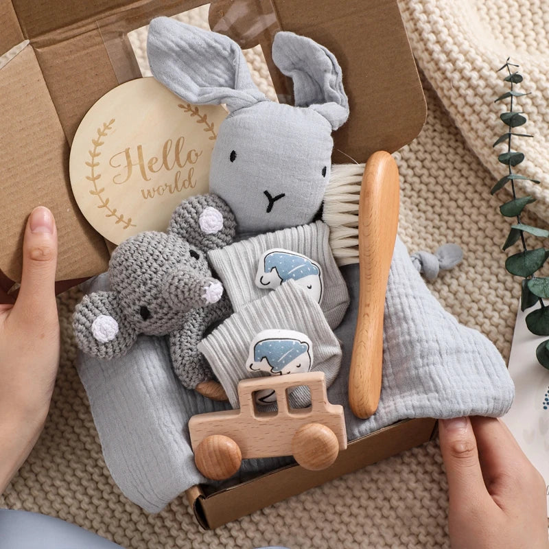 Coffret Naissance - CuddleSet™ - Éléphant