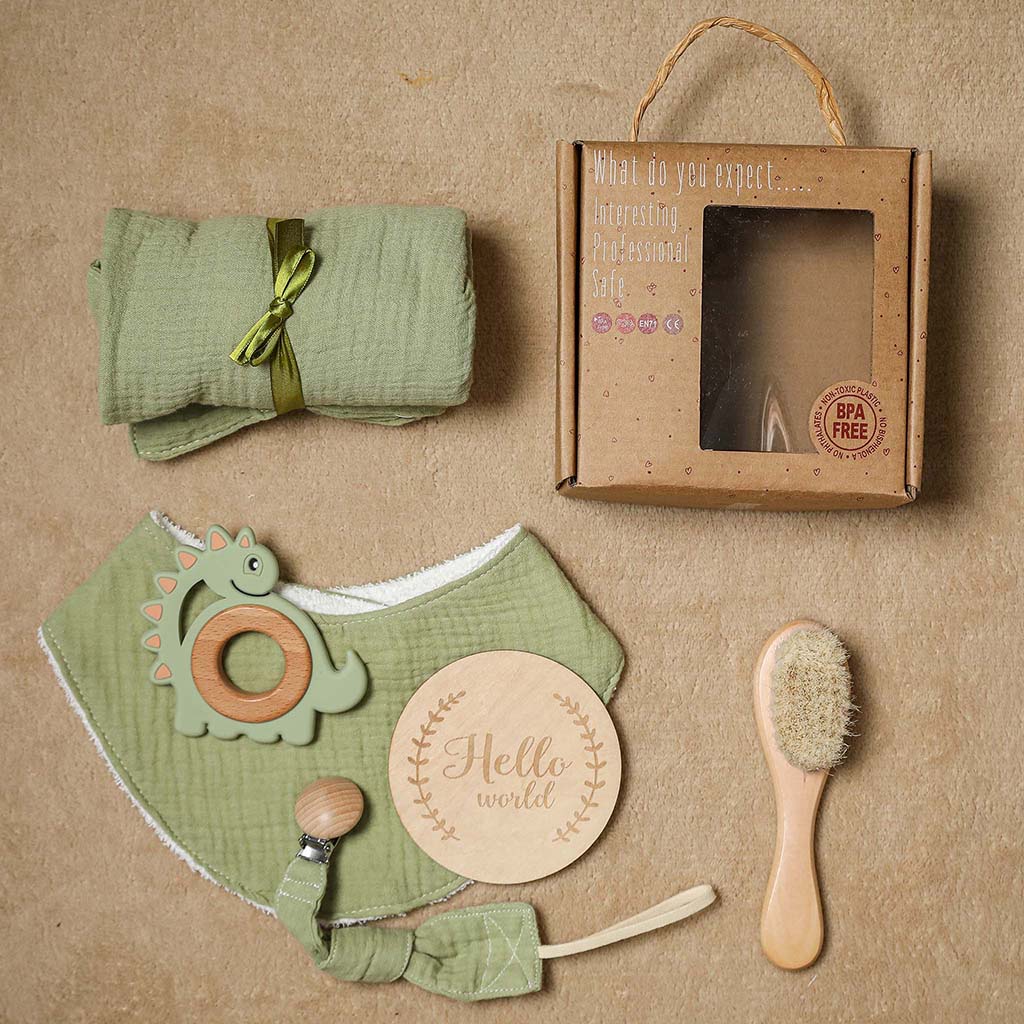 Coffret Naissance - CuddleSet™ - Dino