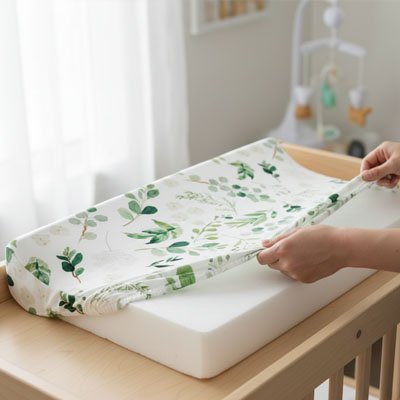 Housse matelas à langer 