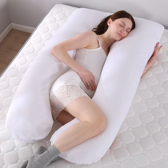 Coussin de grossesse en U ergonomique | DormiMum